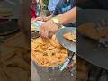 Kolkata Famous Street Samosa Chaat 😋 #trending #streetfood #youtubeshorts #viral #food