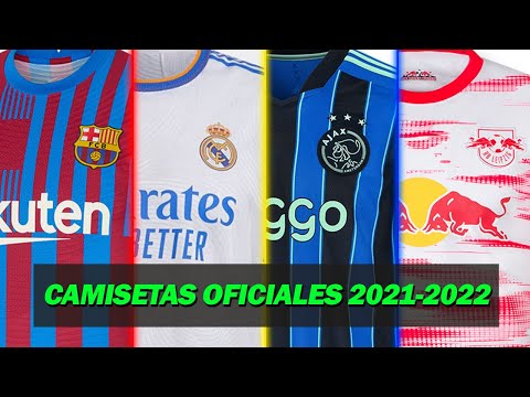 ? Camisetas de REAL MADRID, BARCELONA, LYON y MÁS | CAMISETAS OFICIALES para 2021 2022