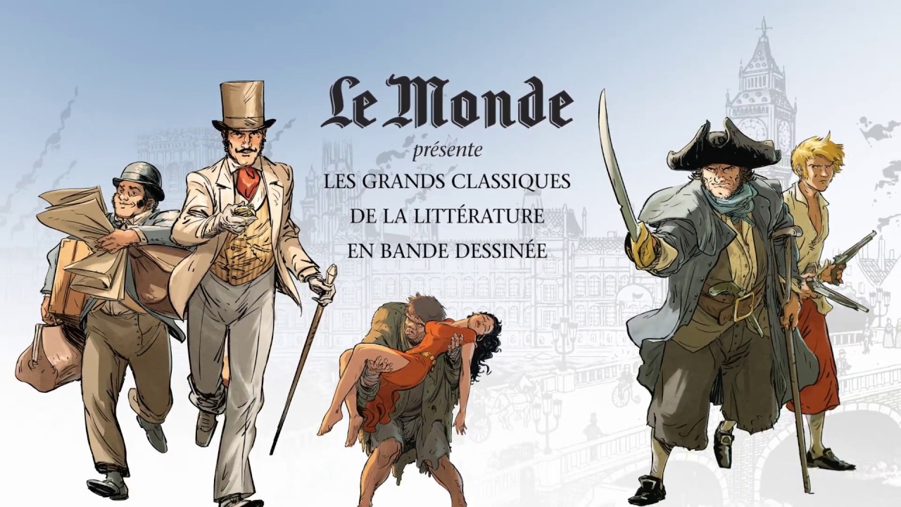 Les grands classiques de la littérature en bande-dessinée - YouTube