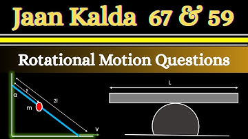 Rotational Motion | Jaan Kalda  | JEE Advanced Physics #jeeadvanced2025