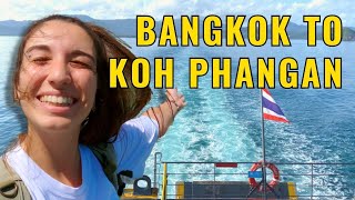 How to Travel from BANGKOK to KOH PHANGAN - Thailand Guide 2023