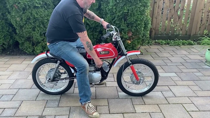 1971 Yamaha JT1 Mini Enduro Restored