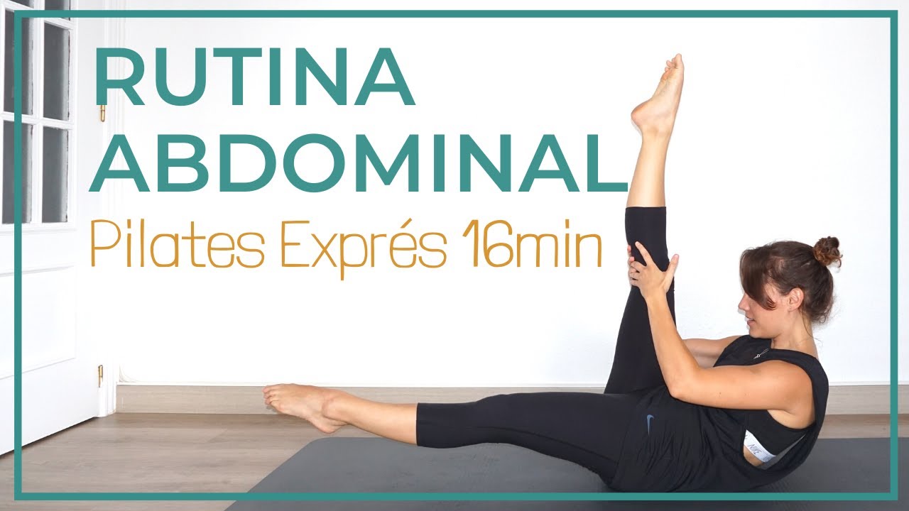 PILATES EXPRÉS. Ejercicios Abdominales [16 minutos] YouTube