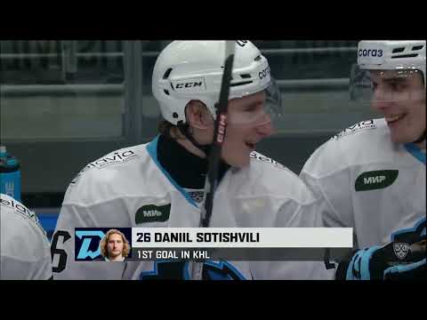 Первый гол Сотишвили в КХЛ / Sotishvili scores his first in KHL