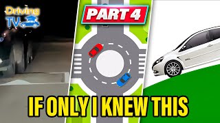 PART 4  IF ONLY I KNEW THIS BEFORE MY DRIVING TEST | Roundabouts Driving, Downhill Move Off!