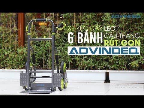 Xe kéo đẩy leo cầu thang 6 bánh rút gọn Advindeq TL-120/200