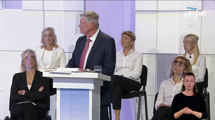 LR Seimo rinkimų debatai | 2020-09-28