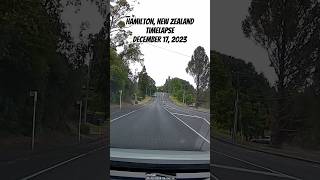 December 17, 2023 Timelapse Hamilton New Zealand | 70mai Dashcam