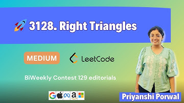 3128. Right Triangles | LeetCode Biweekly Contest 129 | C++