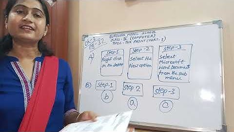 Class IV Computer Topic: Tux Paint part1