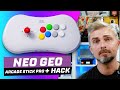 Le neo geo arcade stick pro  fonctions de base et hack  une bien belle machine 