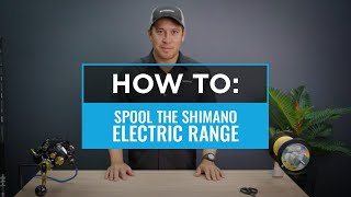 How to spool Shimano's electric reel range | Shimano BeastMaster MD 12000