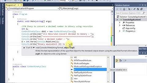 Recursion Convert decimal to binary  c#