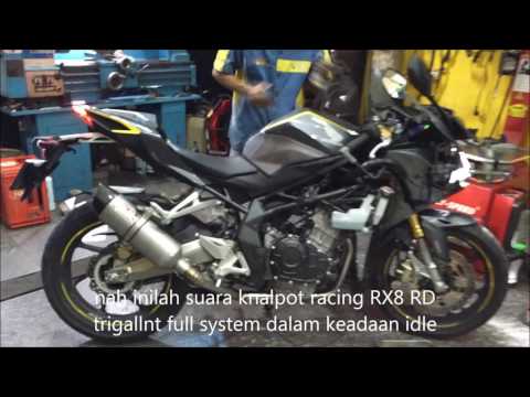 dyno test CBR250RR Pakai knalpot racing rx8 RD trigallnt full system