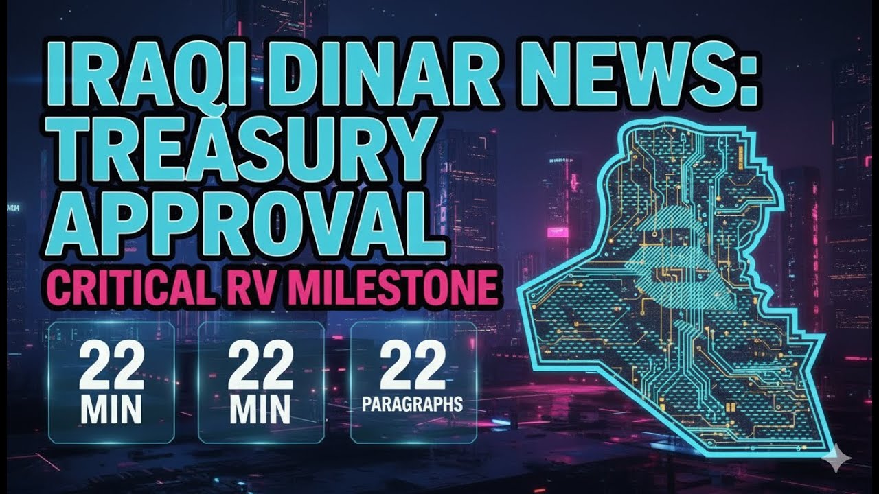 Обновление по иракскому динару: Достигнут важный рубеж одобрения Казначейства! 🏛️