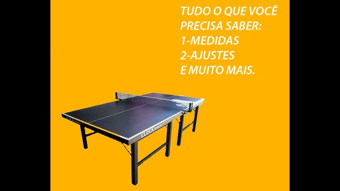 Mesa de Ping Pong Dobrável com Rodas Mesa de Ping Pong Profissional pa