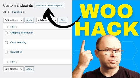 WooCommerce Custom Endpoints Made EASY for Beginners! | Quick Hack #24