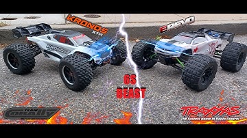 Team Corally Kronos XTR 2022  and Traxxas E-Revo 2.0 6S  Bash and Drive Bash Test