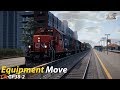 Equipment Move : CN Oakville Subdivision : Train Sim World 2020 1080p60fps