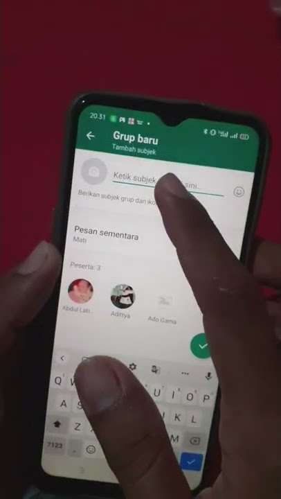 Cara membuat grup whatsapp