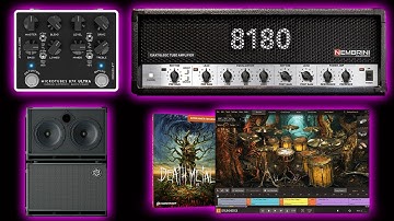TESTING Nembrini Audio NA 8180 | Neural DSP Darkglass Ultra | EZDrummer 3 Death Metal EZX