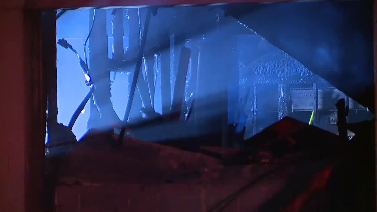 Canton ammunition factory up in flames YouTube