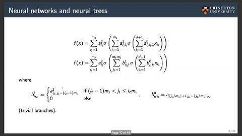 Stephan Wojtowytsch - Banach spaces for multi-layer networks and connections to mean field training