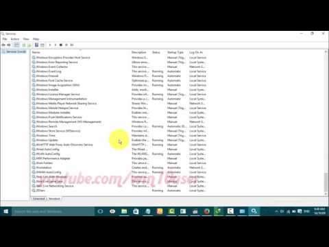 Windows 10 : How to Start or Stop WinHTTP Web Proxy Auto Discovery Service