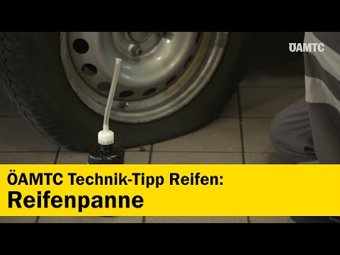 Video: Was tun bei einem platten Reifen?