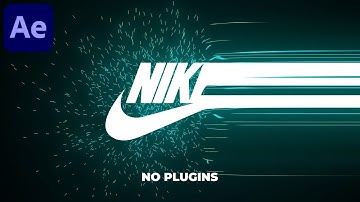 Deze LOGO-animatiemethode is ZO KRACHTIG - After Effects-zelfstudie | Geen plug-ins - Glow Partic...