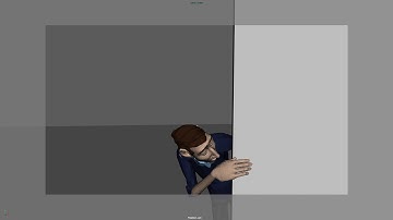 Level 3: Scared Character Peering Around A Corner