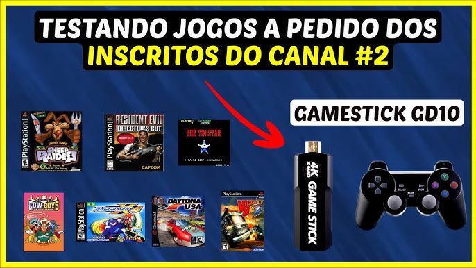 Video Game Multijogos Retro 100.000 Jogos + 2 Controles Ps2 Sem Fio - GAME  LIFE BRASIL