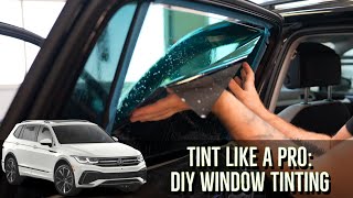 Complete Process: Tinting Back and Lateral Windows for a Volkswagen Tiguan