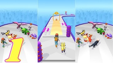 Monster Squad Rush Game - Android,ios Gameplay All Levels Part 1