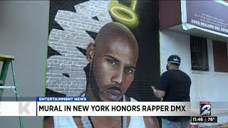 Rest in Peace: Mural in New York honors rapper DMX