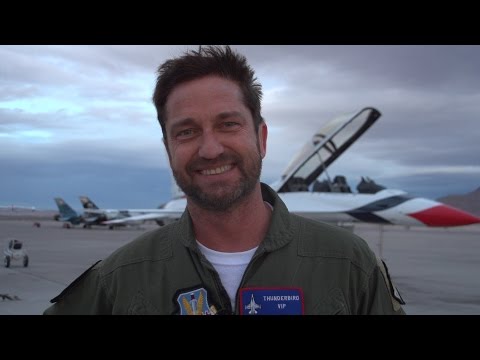 Gerard Butler Shares his Experience with the Thunderbirds