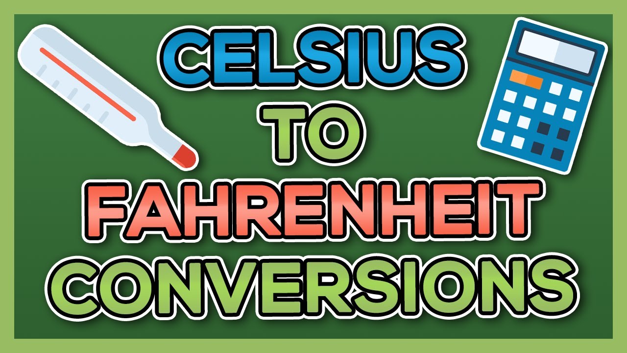 HOW TO CONVERT CELSIUS (CENTIGRADE) TO FAHRENHEIT AND FAHRENHEIT