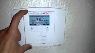 2 OGE OG&E energate SmartTemp  Smart Thermostat Smart hours Smarthours Breaking my HVAC