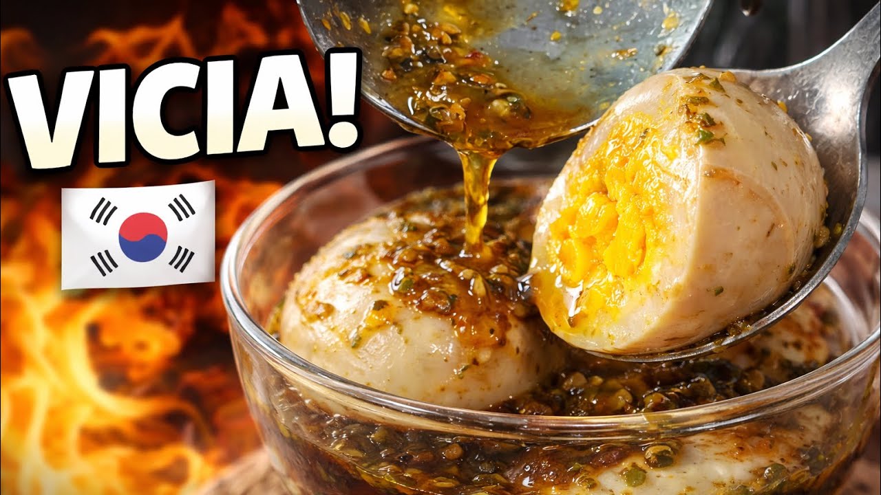 OVOS MARINADOS COREANOS: VOCÊ NÃO VAI ACREDITAR NO SABOR 😱