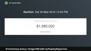 87 Anniversary Avenue, Terrigal NSW 2260 | AuPropertyReport.Com