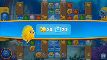 Fishdom. Level 1651
