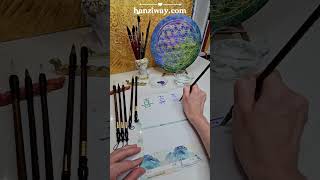 create worksheets and write it beautiful with hanziway.com #art #汉字之美 #chinese #hanziway #drawing