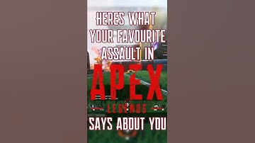 THIS is what your favourite ASSAULT LEGEND in Apex Legends says about you!  #apexlegends