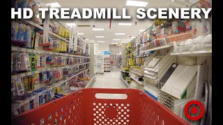 WALK THROUGH TARGET - 4K TREADMILL SCENERY