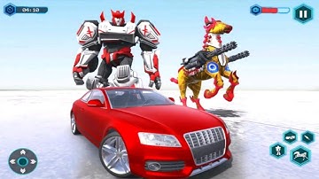 Horse Robot Car Transformation Games 2020 (Destroy Car Mission) - Android Gameplay FHD