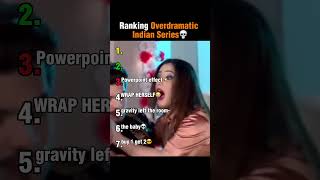 Overdramatic Indian Series... #funny #drama #comedy