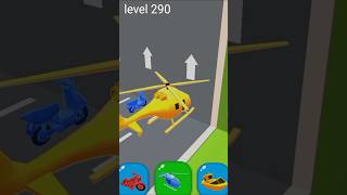 Shape-Shifting Fun Race Game Level 290 #Shorts