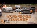 Water fed pole comparison  flex test  xline evolution vs slx wfp