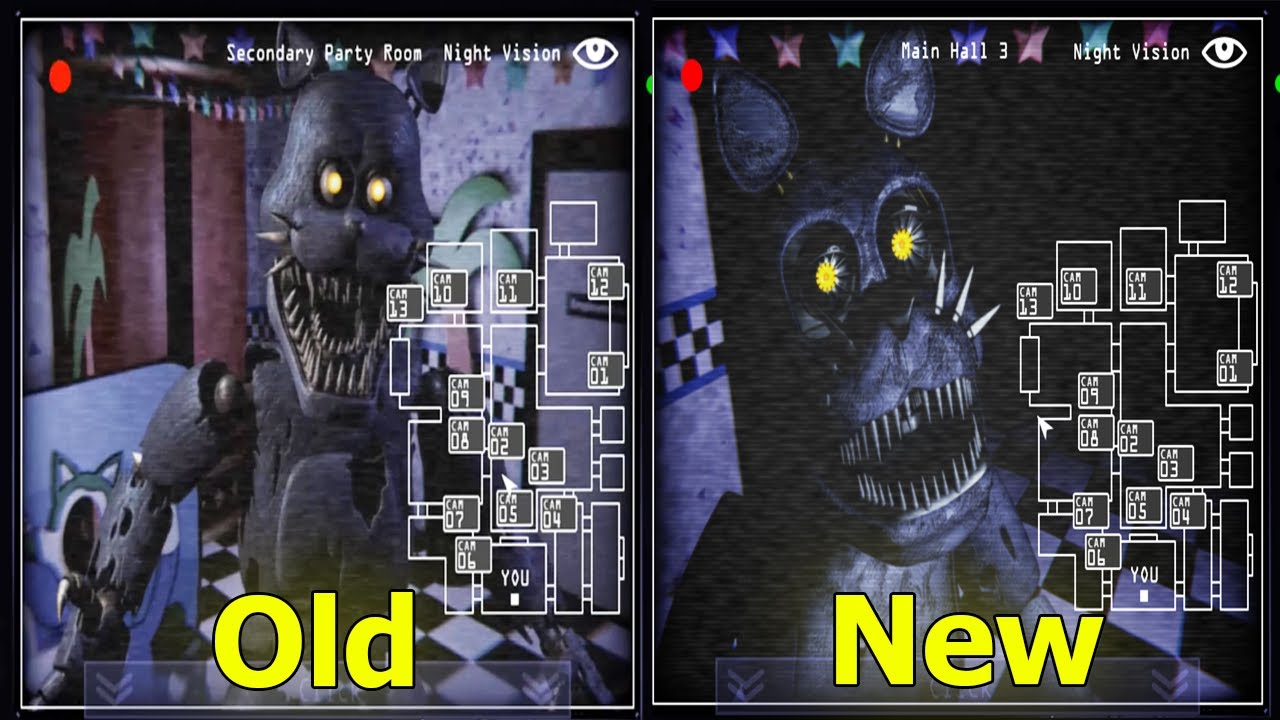 FNaF 2 Animatronics In Five Nights At Candy's Remastered (Mods) by  ZBonnieXD - Game Jolt