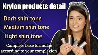 Complete knowledge of kryolan makeup BASE PRODUCT Part 2 | KRYOLAN MAKEUP BASE PRODUCTS with number
